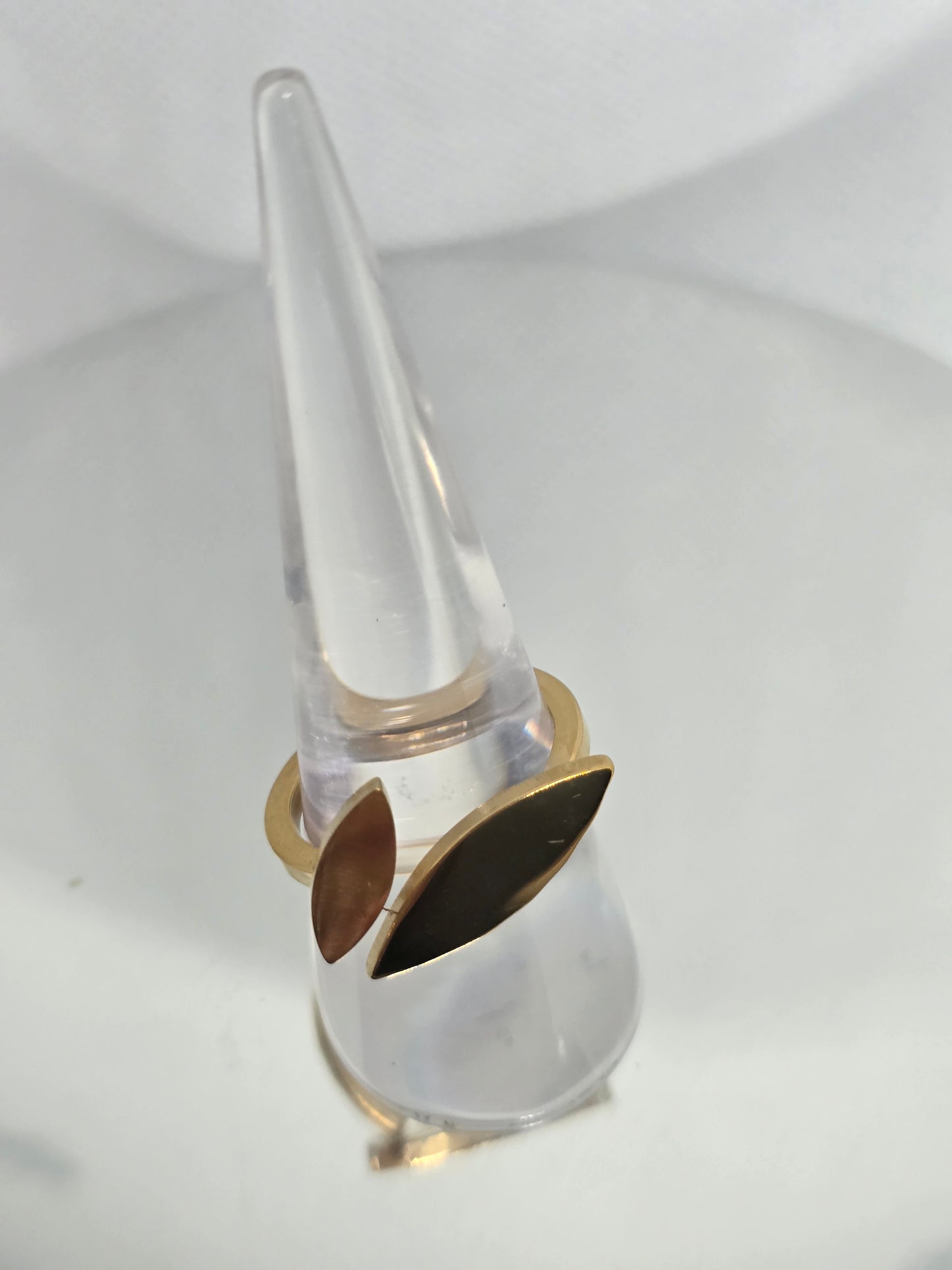 Gold drops ring -By Bianci