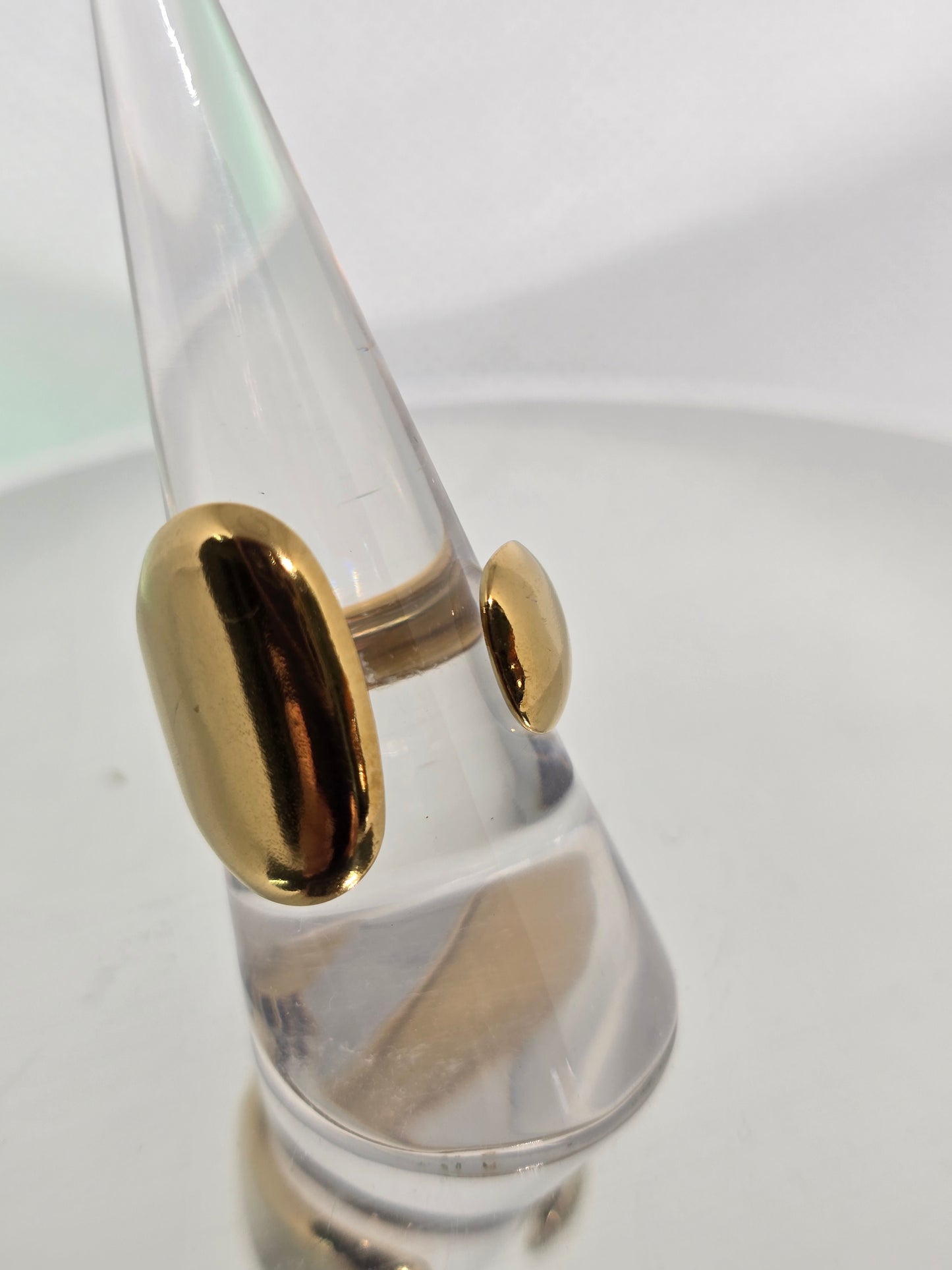 Open gold ring - By Bianci