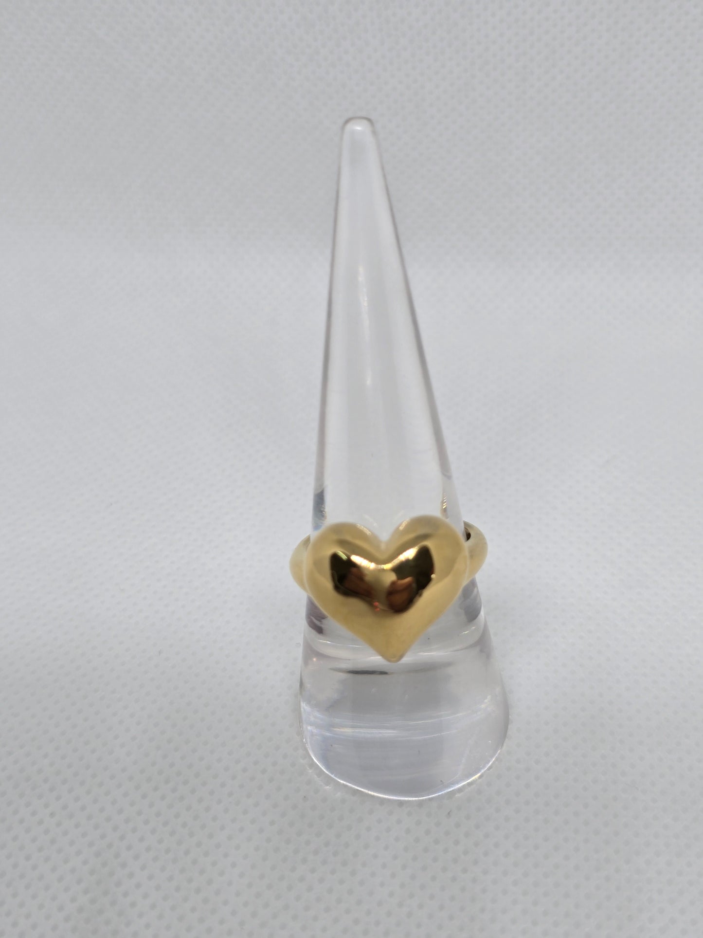 Gold Heart ring - By Bianci