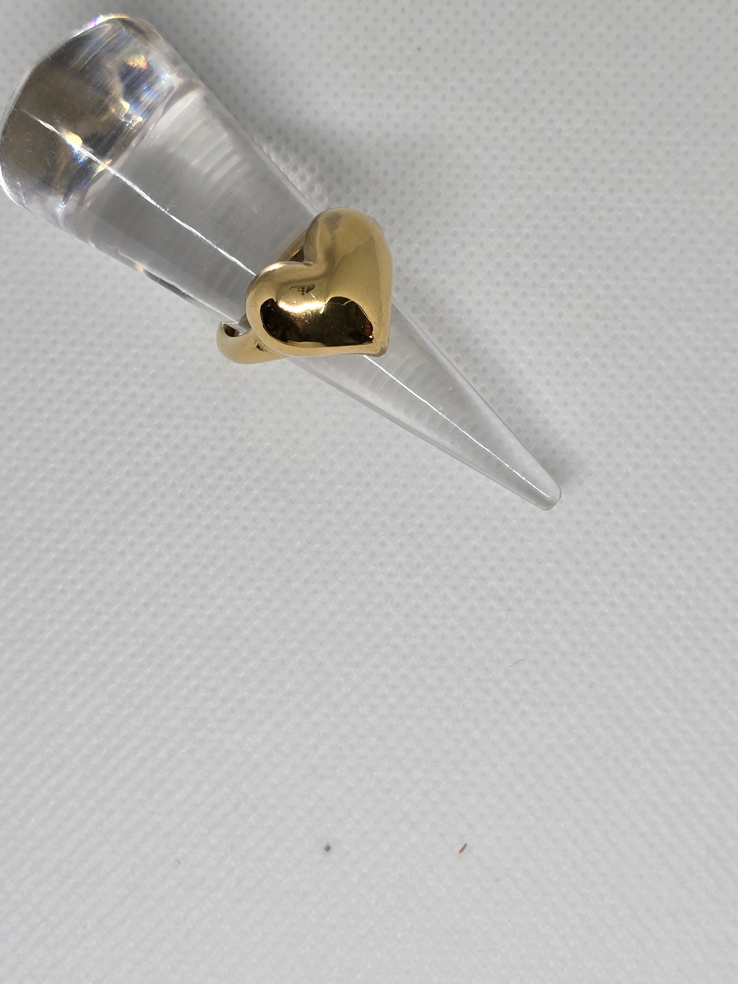 Gold Heart ring - By Bianci