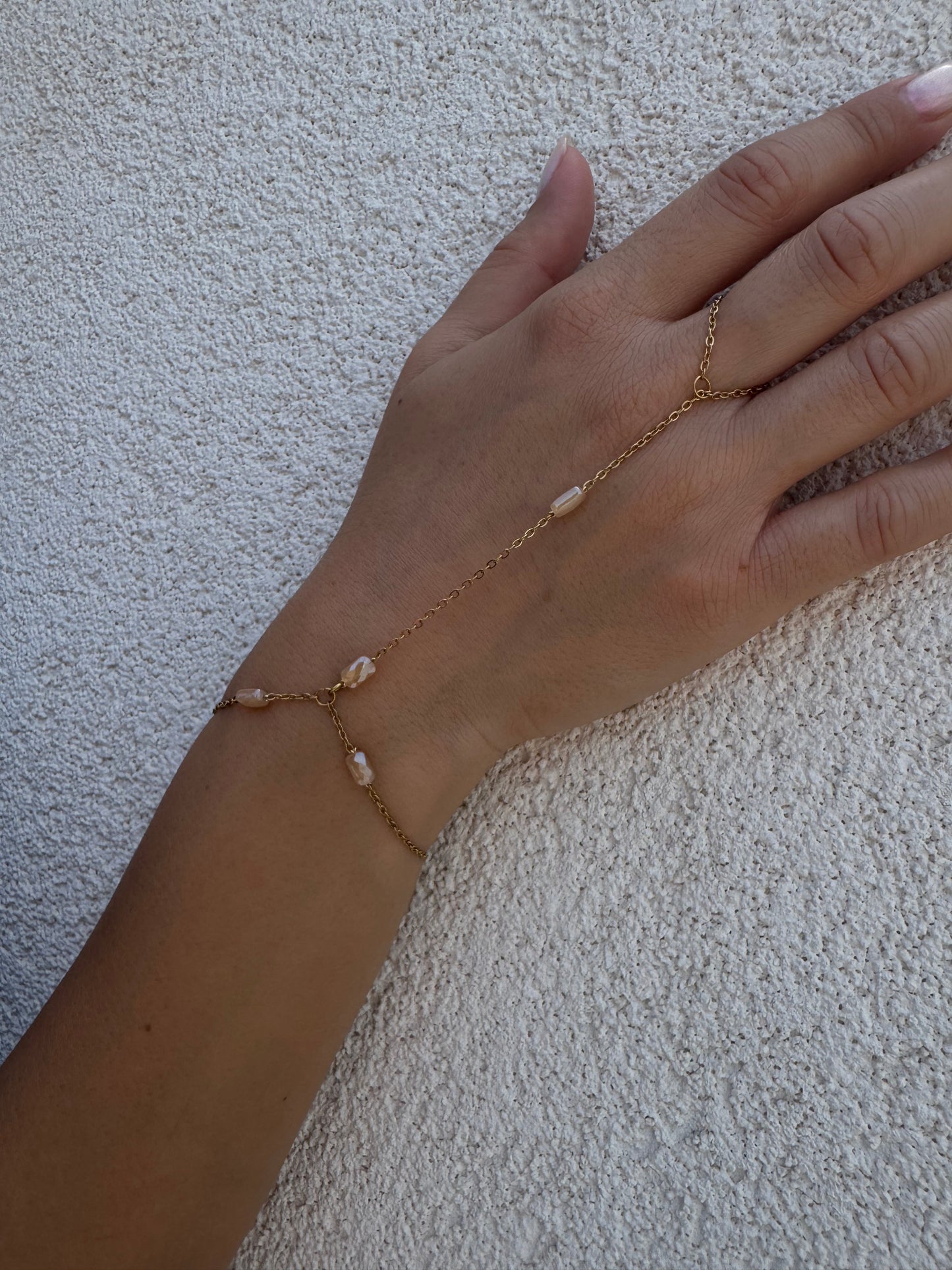 Harness bracelet in gold - By Bianci
