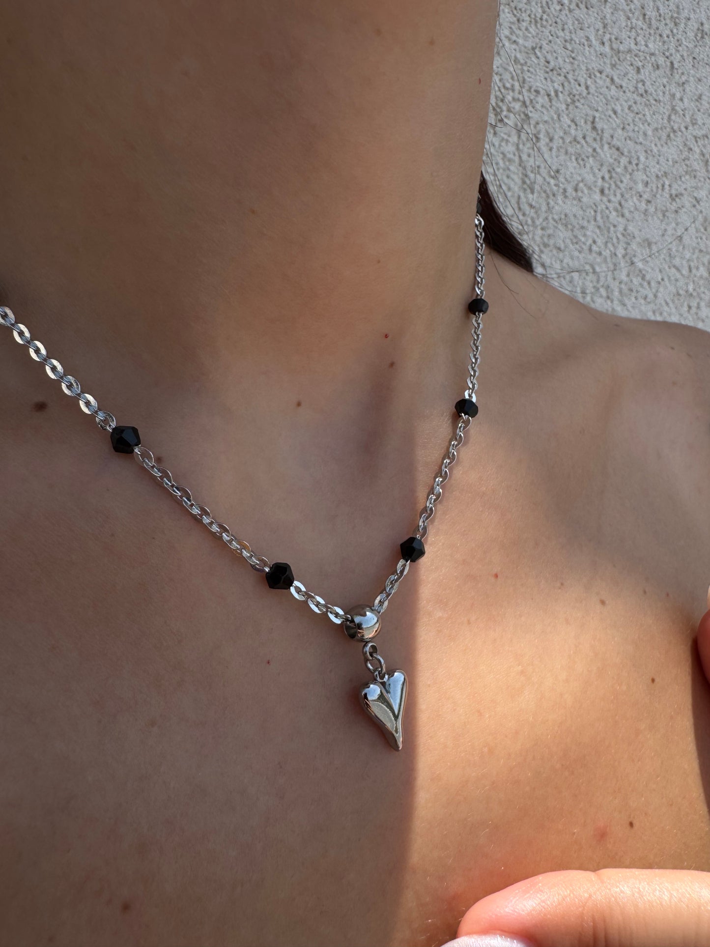 Silver heart - By Bianci