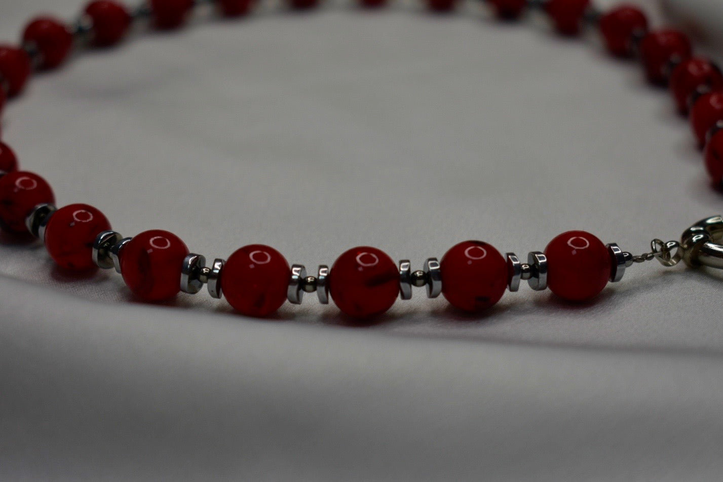 Red Berries Necklace - By Bianci
