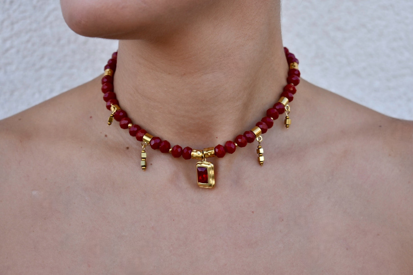 Rossa Necklace - By Bianci