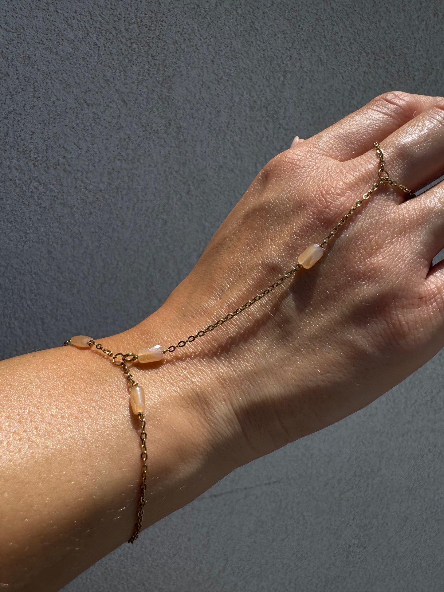 Harness bracelet in gold - By Bianci