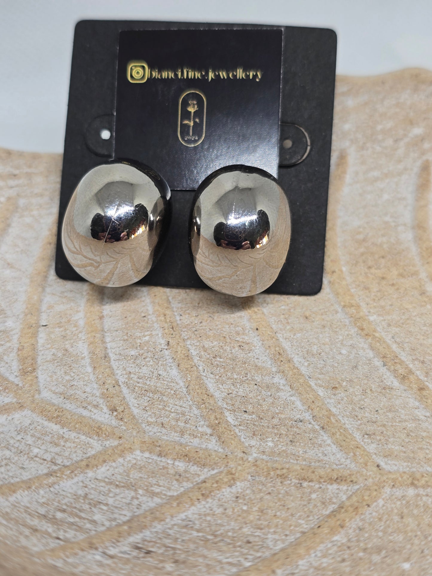 Half moon earrings- By Bianci
