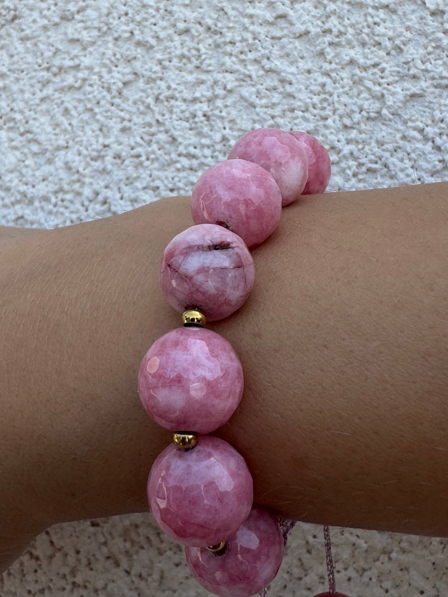 Unconditional Pink bracelet- By Bianci