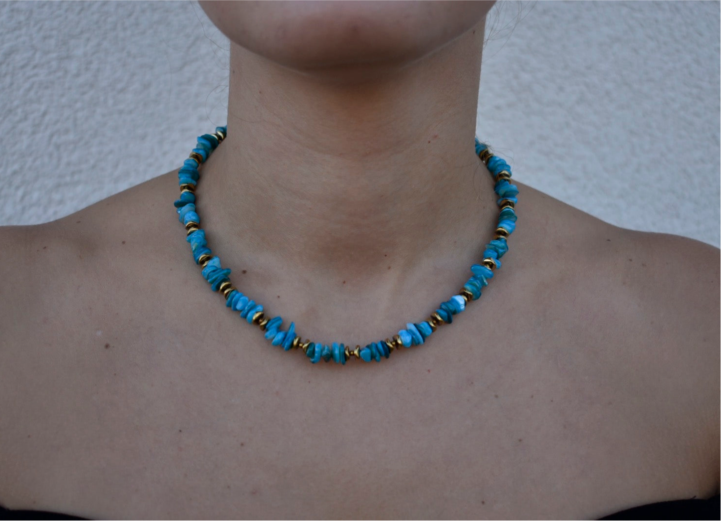 Golden sky necklace- By Bianci