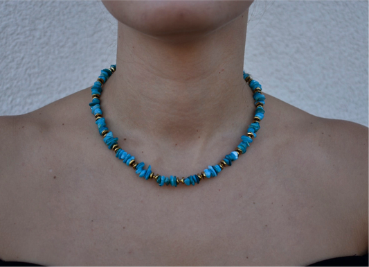 Golden sky necklace- By Bianci