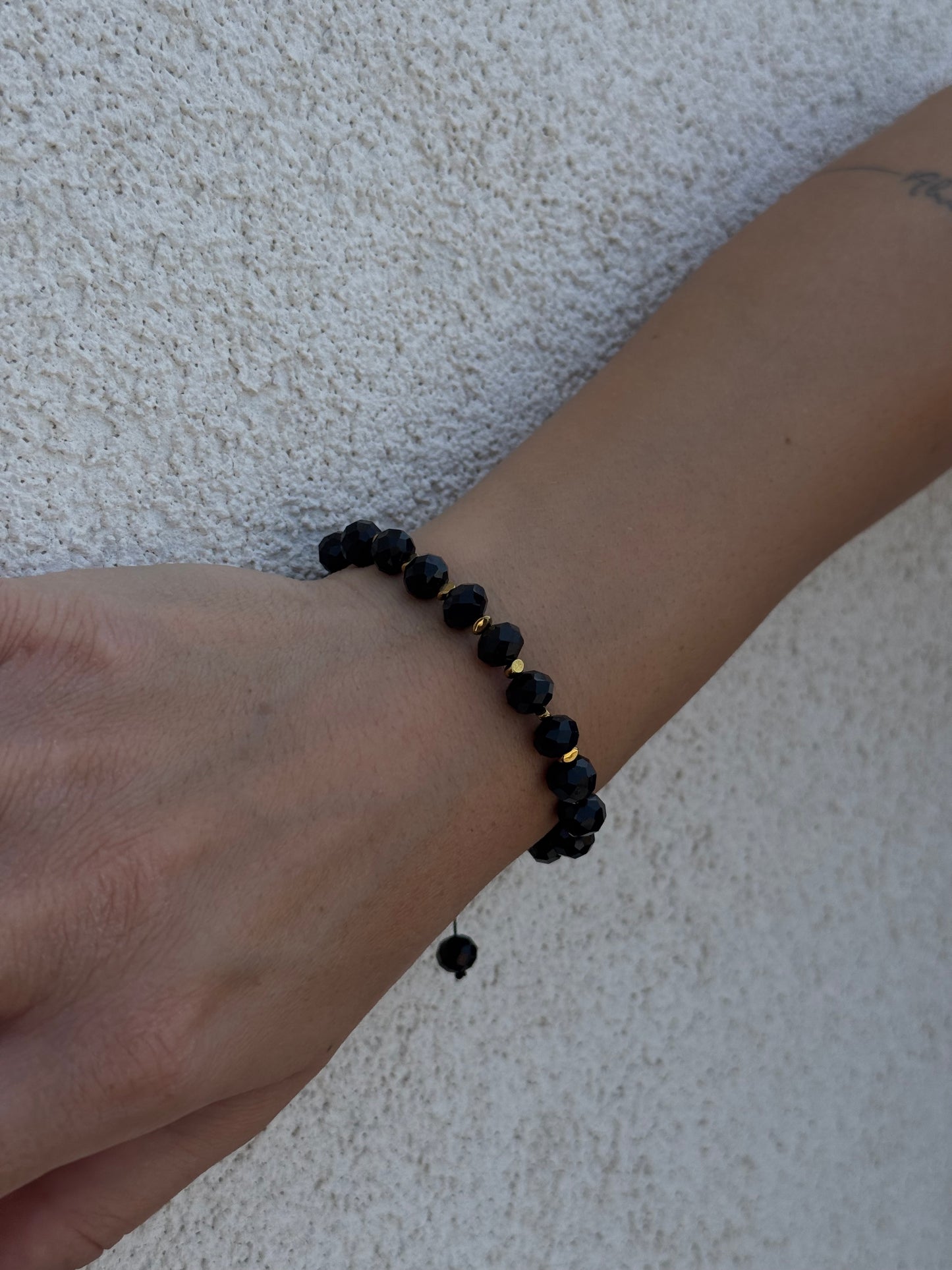 Back to Black Bracelet- By Bianci
