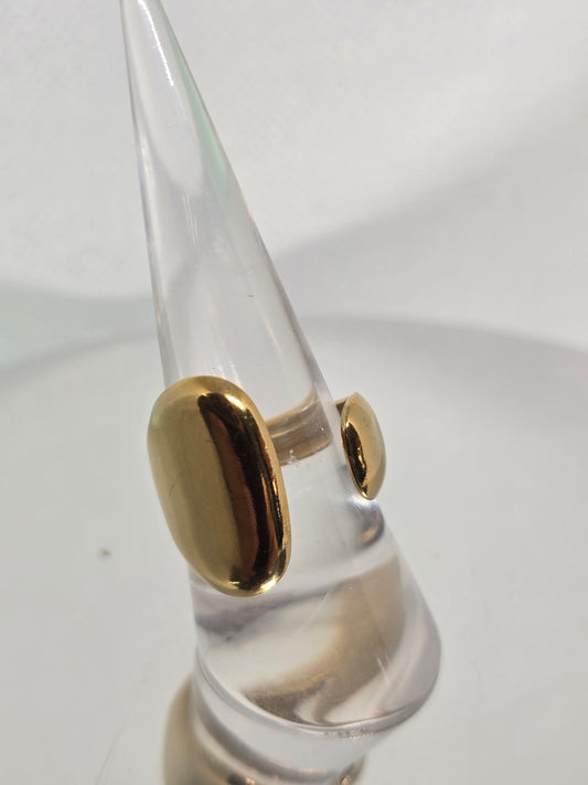 Open gold ring - By Bianci