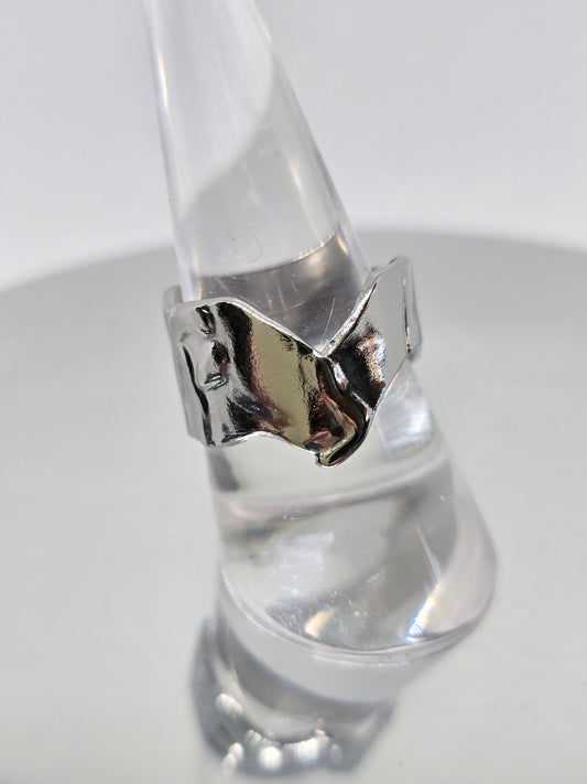 Silver Dune ring - By Bianci