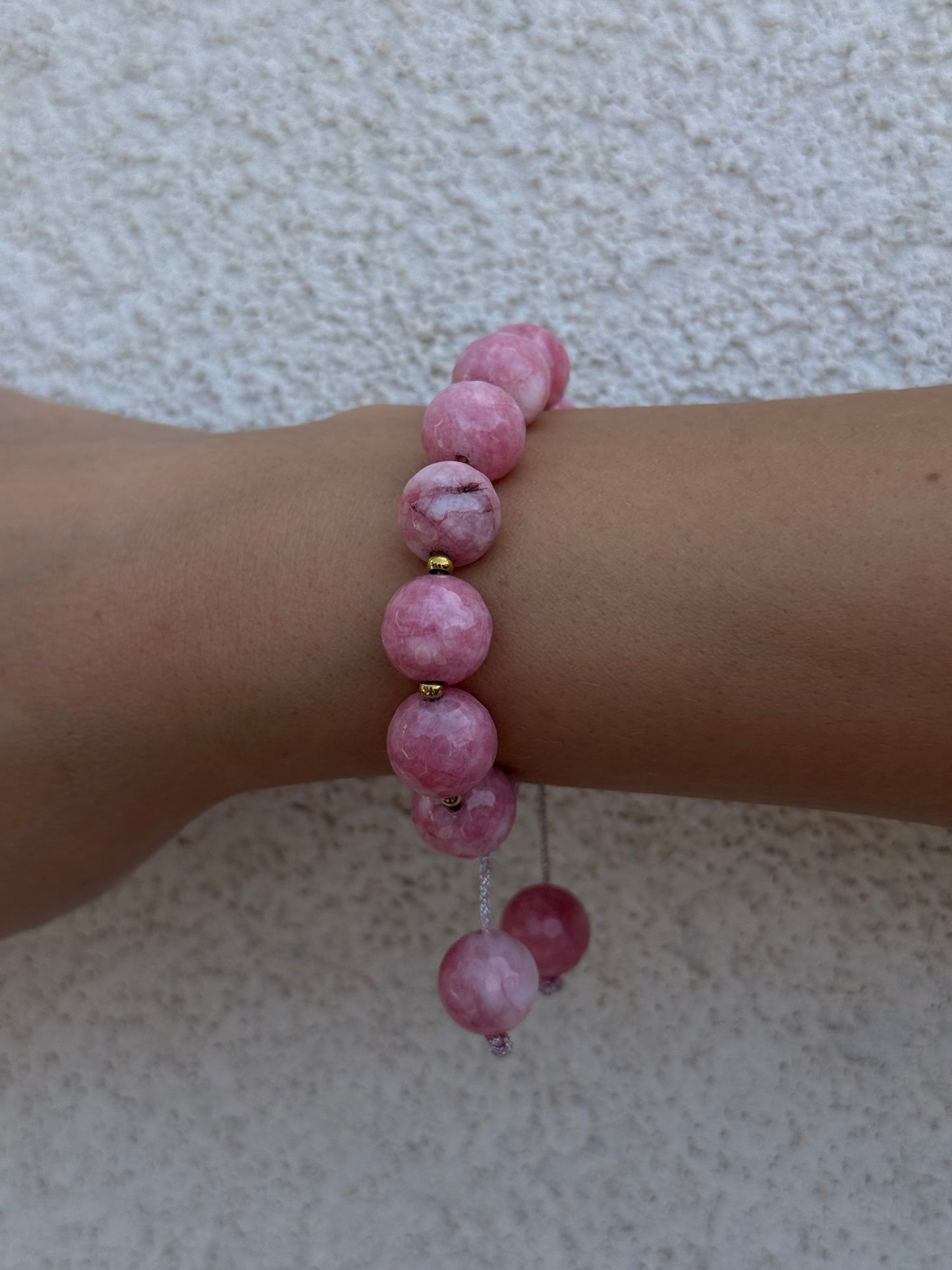 Unconditional Pink bracelet- By Bianci
