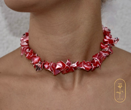 Jamaican Coral Necklace - By Bianci