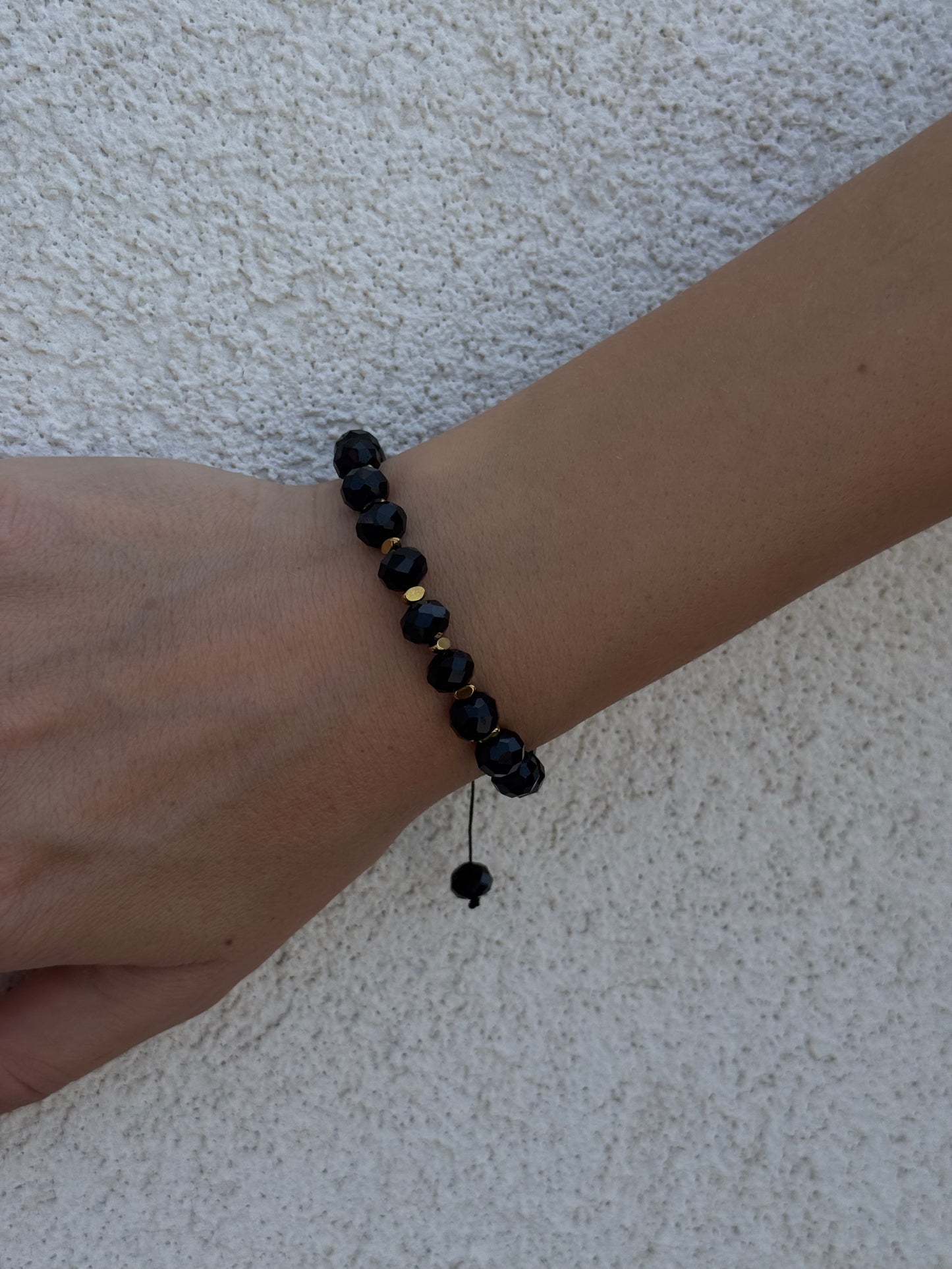 Back to Black Bracelet- By Bianci