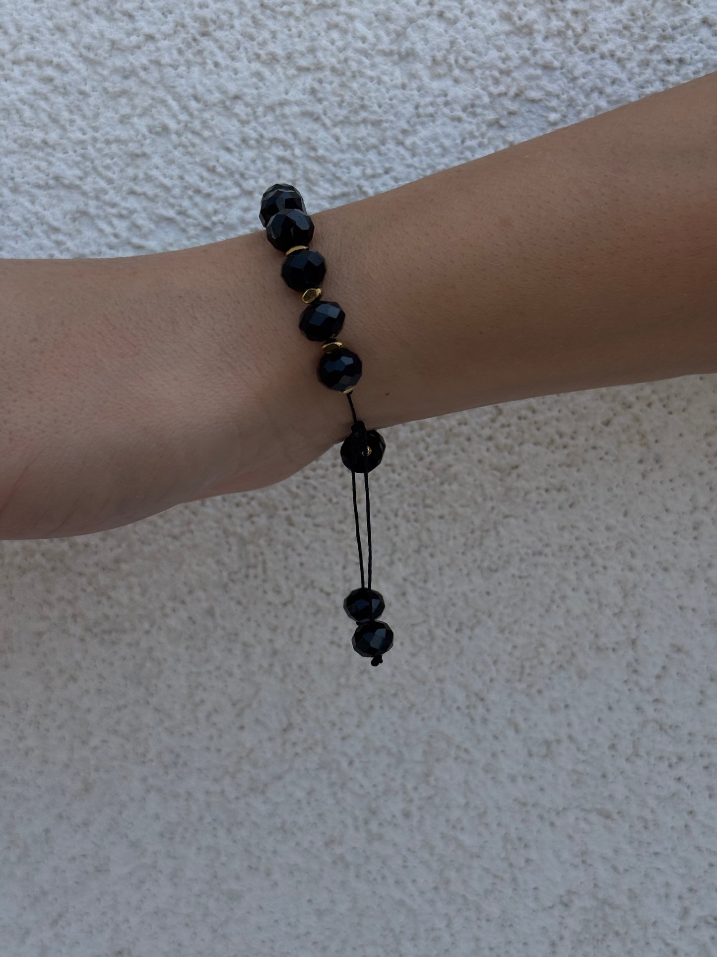 Back to Black Bracelet- By Bianci