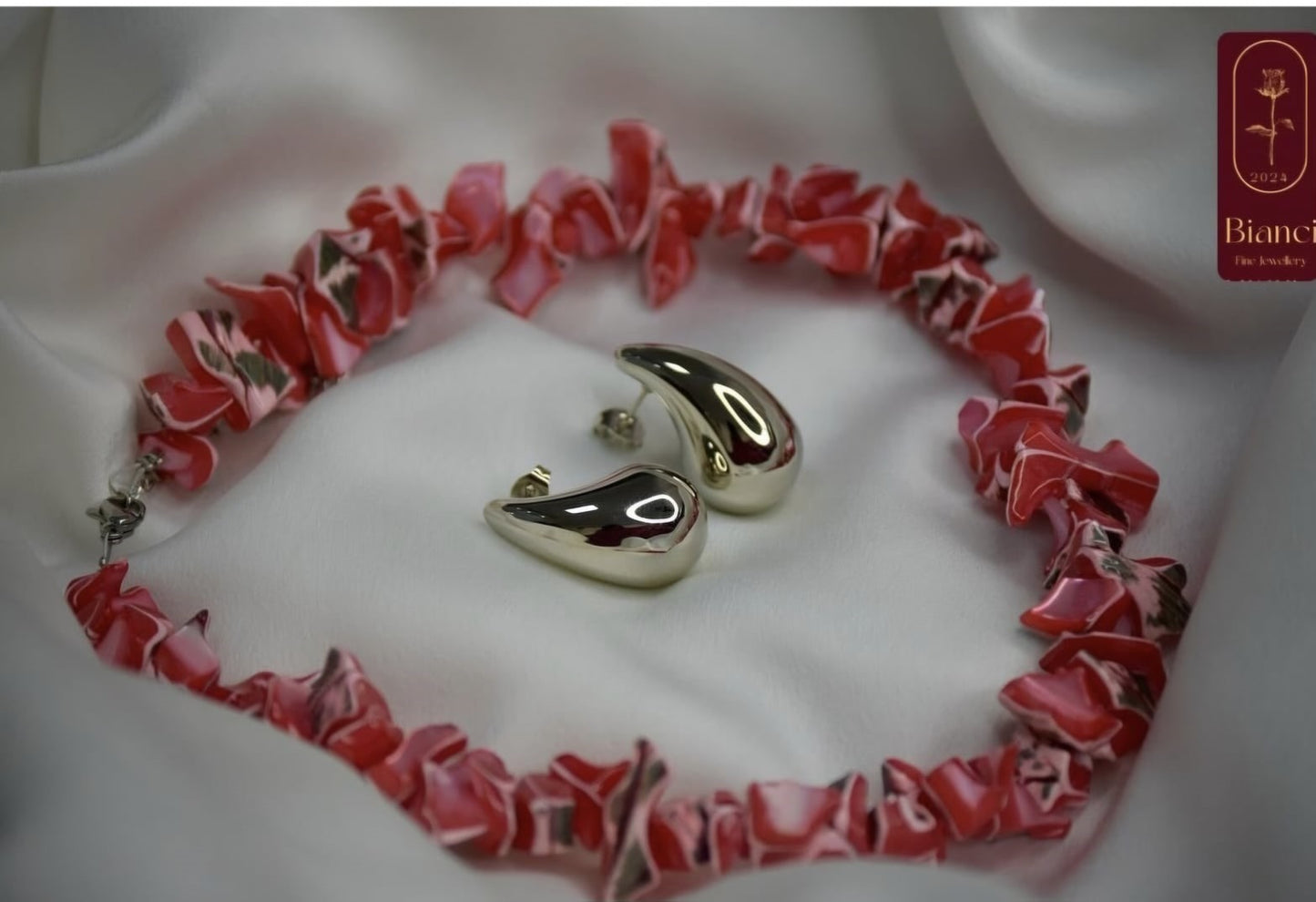 Jamaican Coral Necklace - By Bianci
