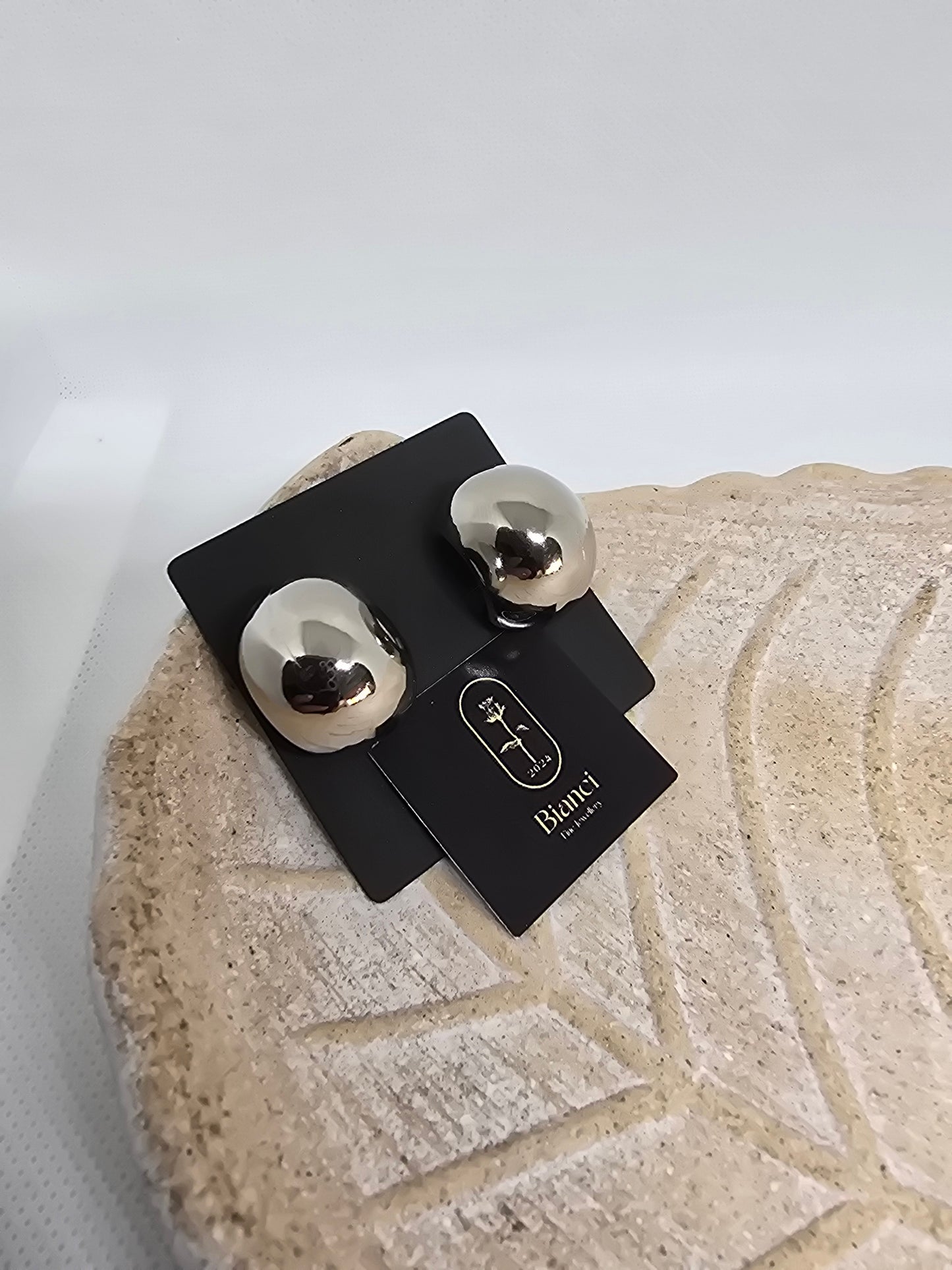 Half moon earrings- By Bianci