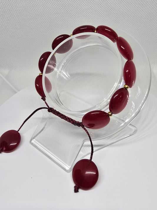 Cherry Red Bracelet - By Bianci
