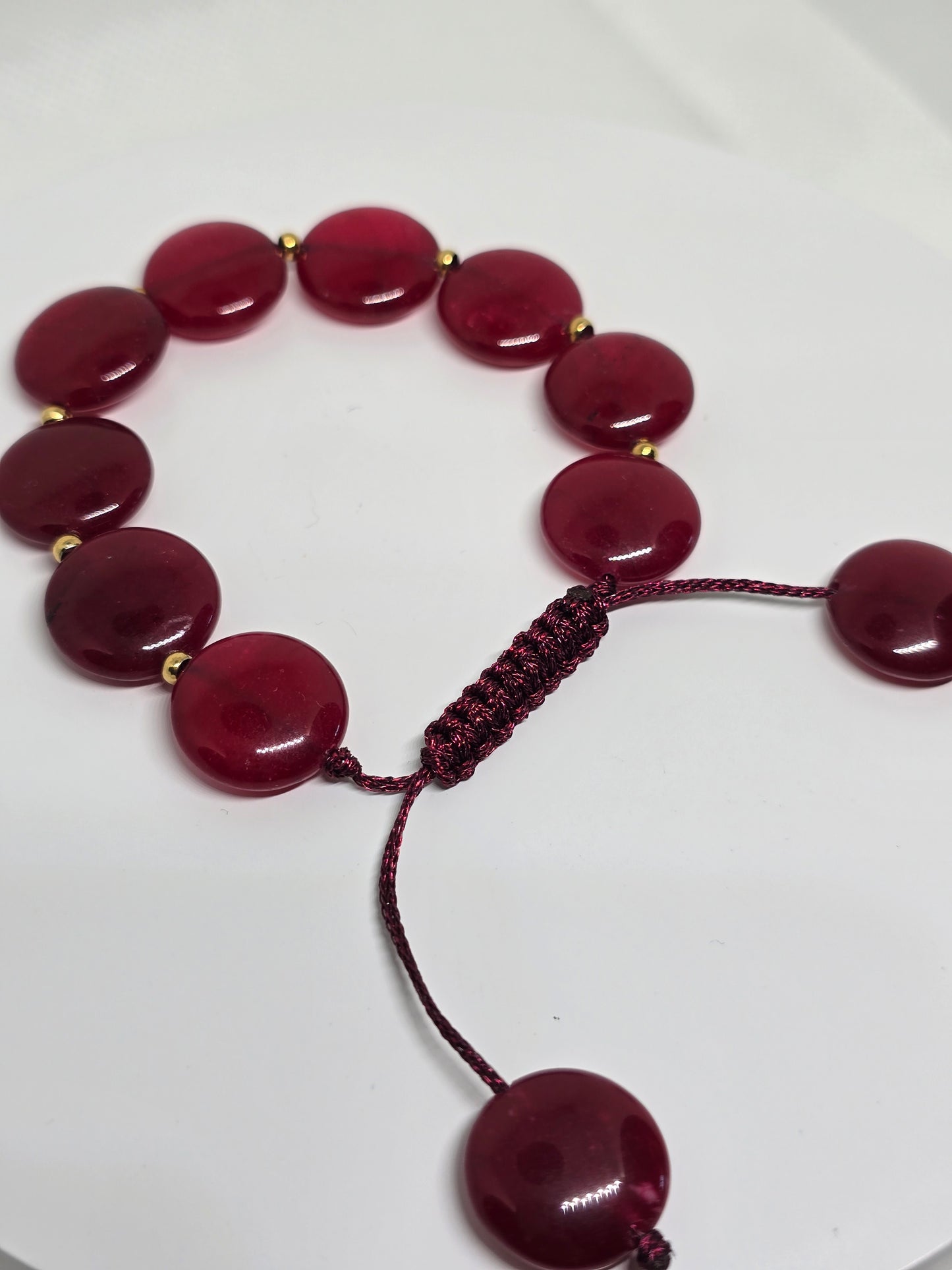 Cherry Red Bracelet - By Bianci
