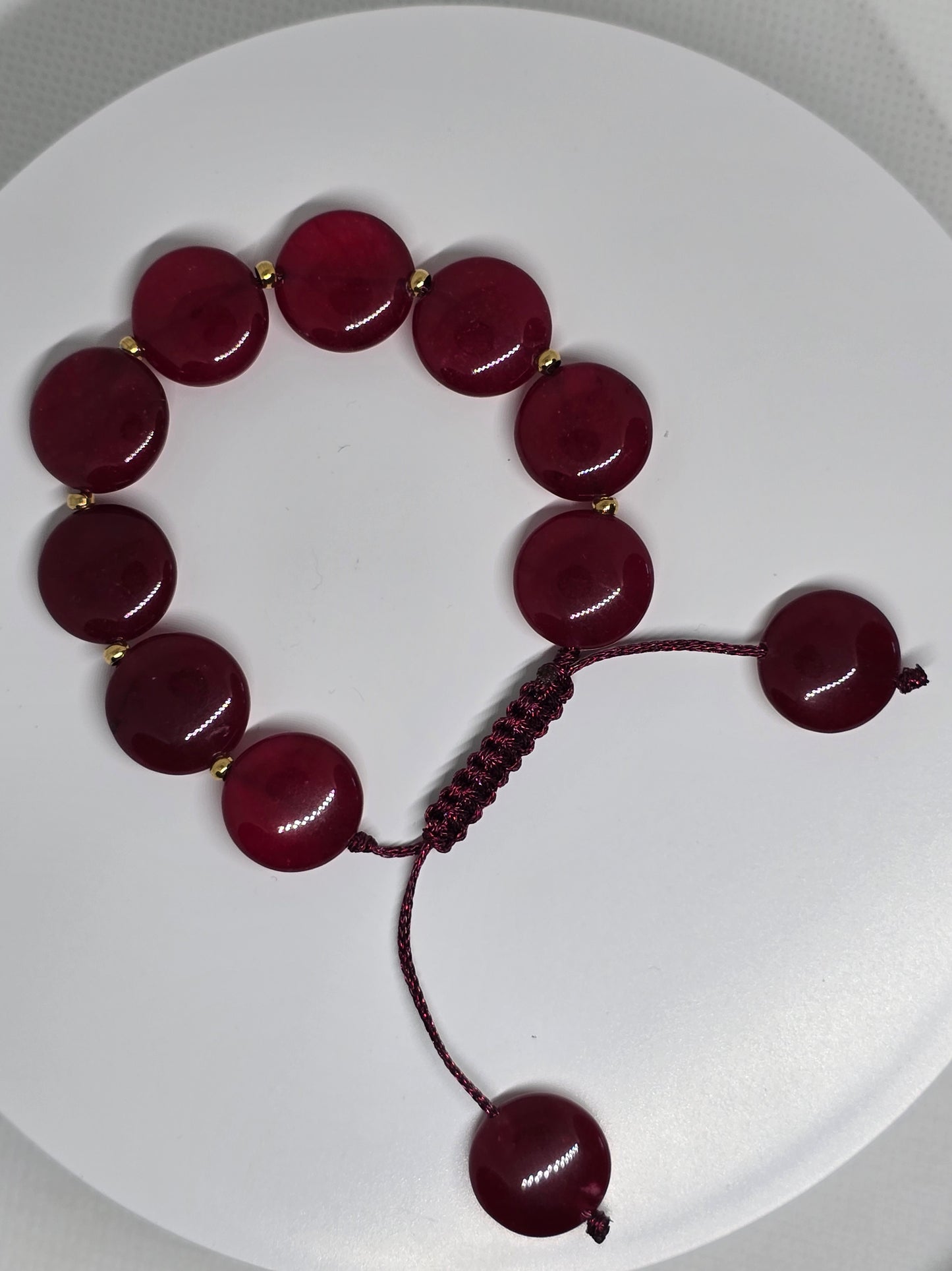 Cherry Red Bracelet - By Bianci
