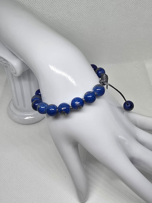 Gold blue Bracelet - By Bianci