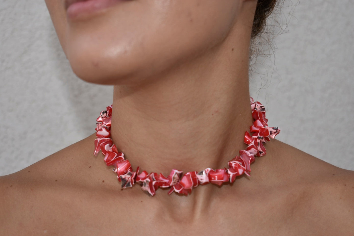 Jamaican Coral Necklace - By Bianci